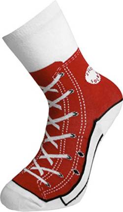 Bluw Silly Sock Baseball-Stiefel, Rot von Bluw