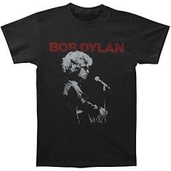 Bob Dylan Herren Sound Check Slim Fit T-Shirt XXL Schwarz von Bob Dylan