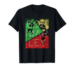 Bob Marley Soccer Split T-Shirt T-Shirt von Bob Marley