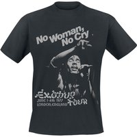 Bob Marley T-Shirt - No Woman No Cry - S bis 3XL - für Männer - Größe S - schwarz  - Lizenziertes Merchandise! von Bob Marley