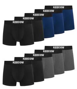 Boxershorts Herren 10er Pack, Unterhosen Männer Unterwäsche Retroshorts Baumwolle Atmungsaktive (DE/NL/SE/PL, Alphanumerisch, XL, Regular, Regular, Mehrfarbig 02) von Bobelle