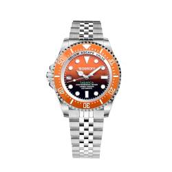 Bobroff Men's Analog-Digital Automatic Uhr mit Armband S0375346 von Bobroff