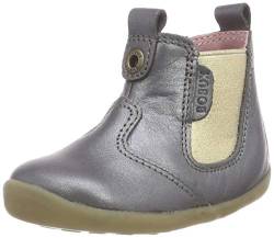 Bobux Jodphur, Mädchen Chelsea Boots, Grau (Charcoal Shimmer 1), 18 EU (2 UK) von Bobux