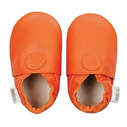 Bobux Klassik Punkte orange 3346, Slipper, Orange (Orange 3346), S EU (UK Child 1 UK) von Bobux