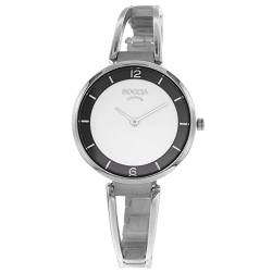 Boccia Damen Analog Quarz Uhr mit Titan Armband 3260-01 von Boccia