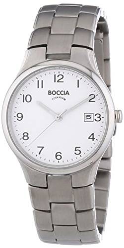 Boccia Damen-Armbanduhr XS Analog Quarz Titan 3297-01 von Boccia