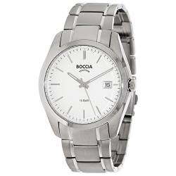 Boccia Herren Digital Quarz Uhr mit Titan Armband 3608-03 von Boccia
