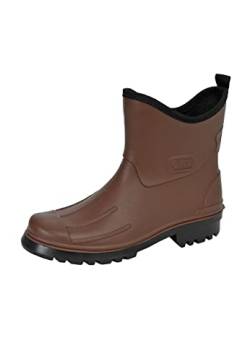 Bockstiegel Herren Gummistiefel Peter, Farbe: Braun/Schwarz, Größe: 43 von Bockstiegel