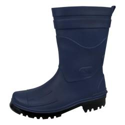 Bockstiegel Herren Gummistiefel Regenstiefel Dirk, Farbe:Blau, Schuhgröße:EUR 45, Artikel:-8990 dunkelblau/schwarz von Bockstiegel