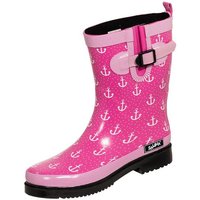 Bockstiegel Regenstiefel Marleen fuchsia/multi Gummistiefel von Bockstiegel