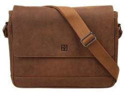 Umhängetasche BODENSCHATZ Gr. B/H/T: 35 cm x 26 cm x 7 cm onesize, braun (cognac) Damen Taschen Handgepäck von Bodenschatz