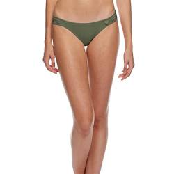 Body Glove Damen Smoothies Flirty Surf Rider Solid Bikini Bottom Swimsuit Bikinihose, Cactus, Large von Body Glove