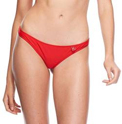 Body Glove Damen Thong Solid Minimal Coverage Bottom Swimsuit Bikini-Unterteile, Smoothie True Red, X-Small von Body Glove