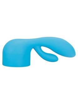 Body Wand Rabbit: Vibratoraufsatz, blau von BodyWand