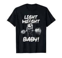Leichtes Baby Ronnie Coleman Bodybuilding Gym Motivation T-Shirt von Bodybuilding and Gym Motivational Gifts