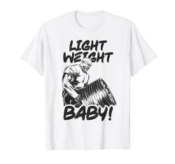 Leichtes Baby – Ronnie Coleman Rudern – Fitnessstudio motivierend T-Shirt von Bodybuilding and Gym Motivational Gifts