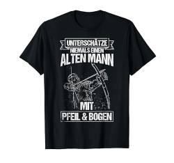 Bogenschießen Bogensport Bogenschütze Pfeil & Bogen T-Shirt von Bogenschütze Herren Bekleidung Bogenschießen