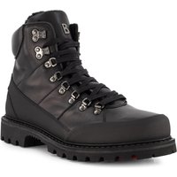 BOGNER Herren Boots schwarz Glattleder von Bogner