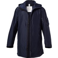 BOGNER Herren Parka blau Mikrofaser unifarben von Bogner