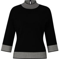 BOGNER Pullover Magda für Damen - Schwarz/Weiß - 34 von Bogner