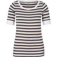 BOGNER T-Shirt Jackie für Damen - Navy-Blau/Beige - 48 von Bogner