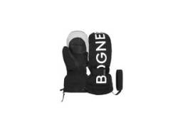 Skihandschuhe BOGNER "Orella" Gr. 7,5, schwarz-weiß (schwarz, weiß) Damen Handschuhe Sporthandschuhe von Bogner