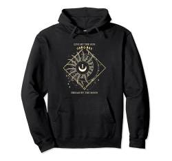 Live by the sun, dream by the moon Boho Graphic Pullover Hoodie von Boho T-Shirt