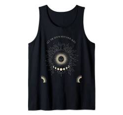 Magische, positive Energie Sonne, Sterne & Mond Boho Graphic Tank Top von Boho T-Shirt