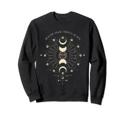 Magische Energie der Sonne, Sterne & Mond Boho Graphic Sweatshirt von Boho T-Shirt