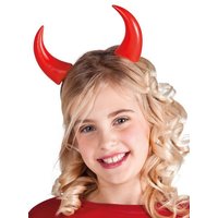 Boland Kostüm Teufelshörner Haarreif für Kinder, Witziger Kopfschmuck für Halloween und Fasching von Boland