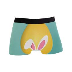 Easter Men's Underwear Bunny Egg Men Boxer Briefs Comfort Soft Boxer Briefs von Bolaz