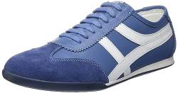 Boline Herren Sneakers aus Leder, Blau Weiss, 45 EU von Boline