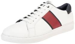 Boline Herren Sneakers aus Leder, Weiss, 40 EU von Boline