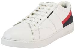 Boline Herren Sneakers aus Leder, Weiss, 45 EU von Boline