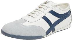 Boline Herren Sneakers aus Leder, Weiss Marine, 40 EU von Boline