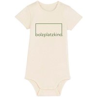 Bolzplatzkind T-Shirt "Zukunft" Baby Body Weiß default von Bolzplatzkind