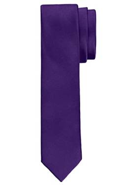 BomGuard Herren Krawatte 5 cm,lila von BomGuard