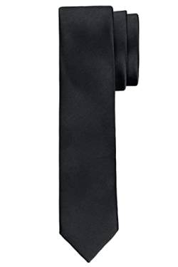 BomGuard Herren Krawatte 5 cm,schwarz von BomGuard