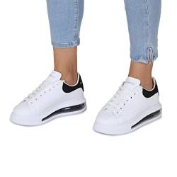 Bonamaison Damen TRRBA100161 Sneaker, Weiß, 36 EU von Bonamaison