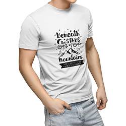 Bonamaison Unisex-Adult TRTSNW100138-S T-Shirt, Weiß, S von Bonamaison