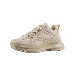 Bonateks Damen DEFRBY100143 Sneaker, Beige, 37 EU Schmal von Bonateks