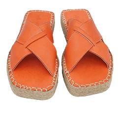 Bonateks Damen DERBTRLK100144 Wedge Sandal, Orange, 39 EU von Bonateks