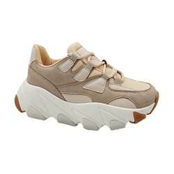 Bonateks Damen Frfrb100281 Sneaker, beige, 40 EU von Bonateks