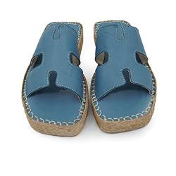 Bonateks Damen Frrbtrlk100200 Wedge Sandal, blau, 40 EU von Bonateks