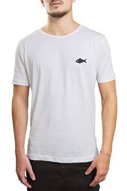 Bonateks Herren Frfstw100772xl T-Shirt, weiß, XL von Bonateks