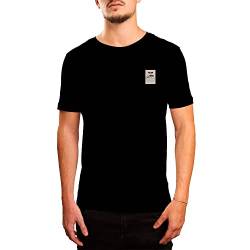 Bonateks Men's TRFSTB100645S T-Shirt, Black, S von Bonateks