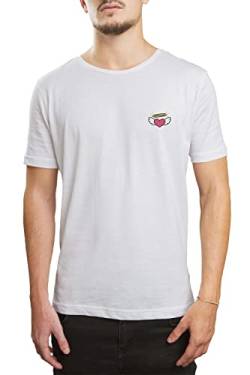 Bonateks Men's Trfstw100702m T-Shirt, White, M von Bonateks