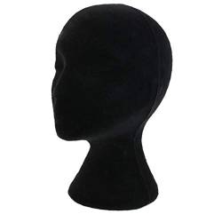 Frauen-perücken Kopf Perücke-standplatz Styropor-mannequin-kopf Tragbare Schaum Perücke Styling Hut Kopfbedeckung Display-ständer (schwarz) von Bongles