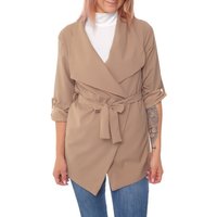 Bongual Sommerjacke Cardigan Wasserfallkragen Blazer von Bongual