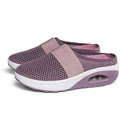 2022 Air Cushion Slip-On Walking Shoes Orthopedic Diabetic Walking Shoes, Air Cushion Shoes for Women, Mesh Orthopedic Diabetic Walking Shoes (6.5,Pink) von Bonseor